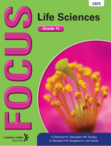 Focus Life Sciences Grade 11 Learners Book EPDF Perpetual Licence Caps Aligned