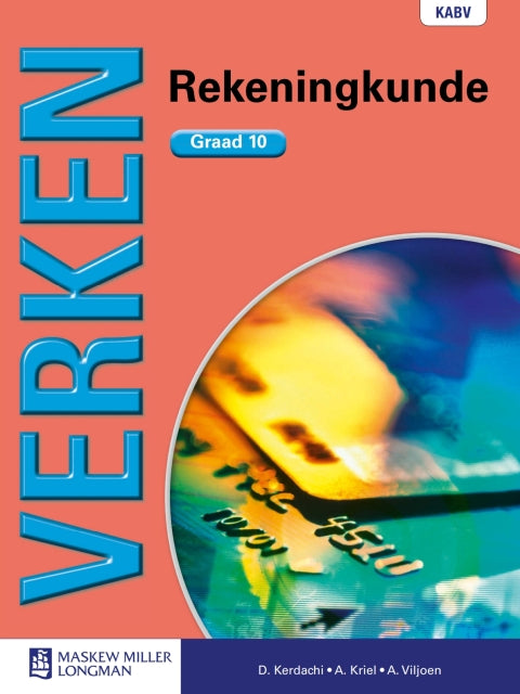 Verken Rekeningkunde Gr 10 (Leerderboek) (Caps)