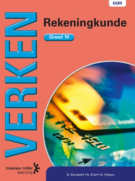 Verken Rekeningkunde Graad 10 Leerderboek EPDF Perpetual Licence