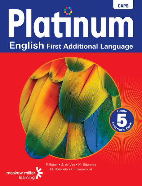 Platinum English First Additional Language Grade 5 Learners Book EPDF Perpetual Licence