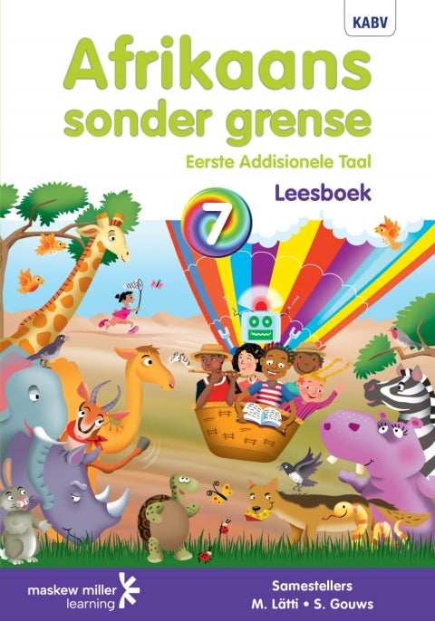 Afrikaans Sonder Grense Eerste Addisionele Taal Gr 7 (Leesboek) (Caps)