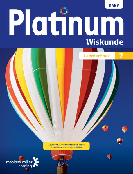 Platinum Wiskunde Graad 7 Leerderboek Epub Perpetual Licence