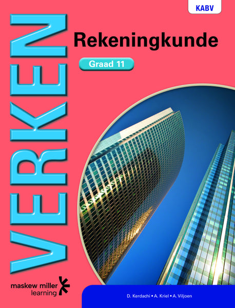 Verken Rekeningkunde Graad 11 Leerderboek Epub Perpetual Licence