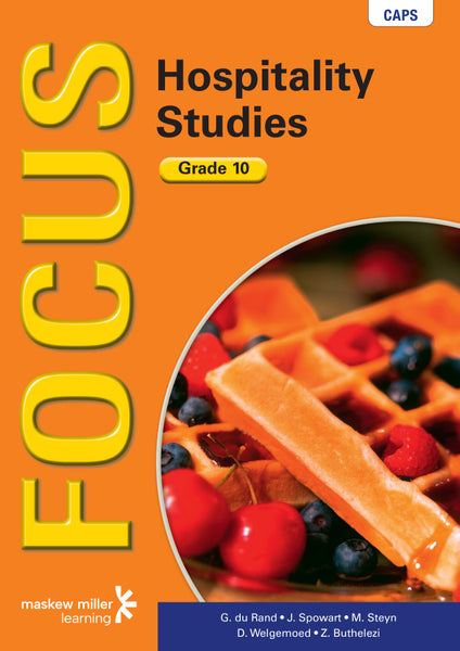 Focus Hospitality Studies Grade 10 Learners Book EPDF Perpetual Licence