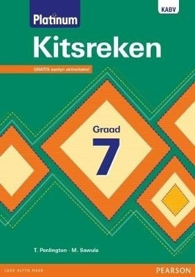 Kitsreken Gr 7 (Werkboek) (Caps)
