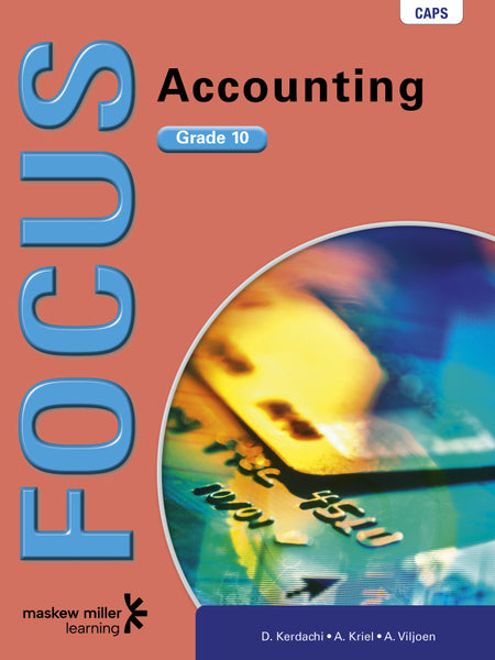Focus Accounting Grade 10 Learners Book EPDF 1-Year Licence