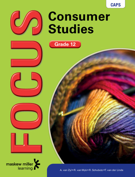Focus Consumer Studies Gr 12 Learners Book (1 Year Licence)