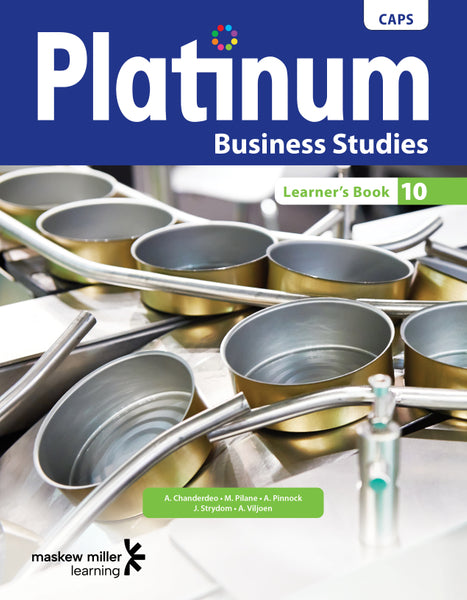 Platinum Business Studies Gr 10 Learners Book (1 Year Licence)