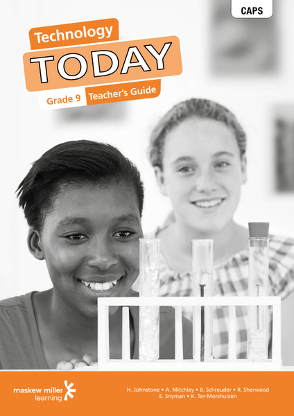 Technology Today Grade 9 Teachers Guide EPDF Perpetual Licence