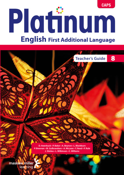 Platinum English First Additional Language Gr 8 (Teachers Guide)