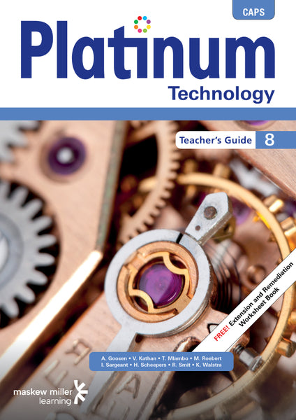 Platinum Technology Grade 8 Teachers Guide EPDF Perpetual Licence