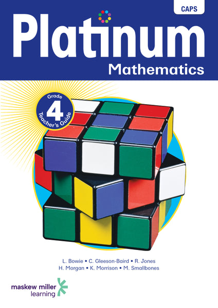Platinum Mathematics Grade 4 Teachers Guide EPDF Perpetual Licence