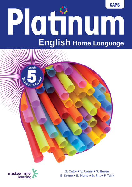 Platinum English Home Language Gr 5 (Teachers Guide) EPDF 1Year Licence