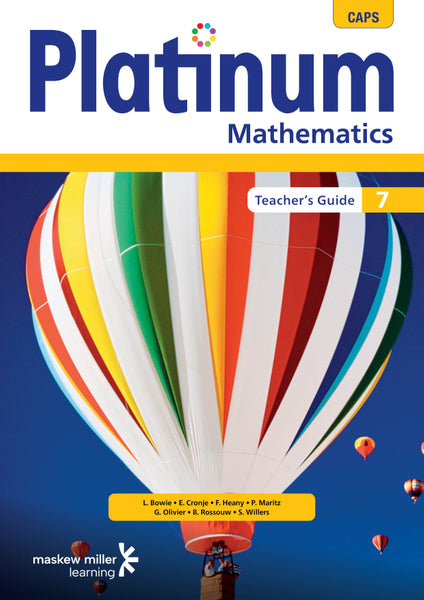 Platinum Mathematics Grade 7 Teachers Guide EPDF Perpetual Licence