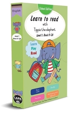 Learn to Read With Tippie the Elephant (Level 1 Book 11-20) (Boxset) (School Edition)