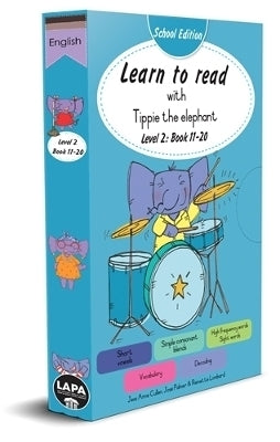Learn to Read Tippie the Elephant (Level 2) (Bookk 11 - 20) (Boxset) (School Edition)