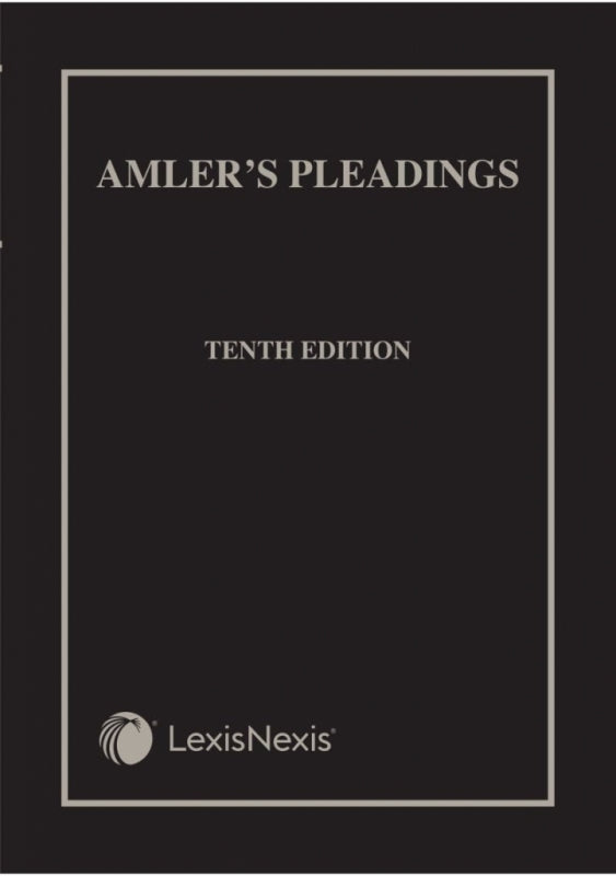 Amlers Precedents of Pleadings
