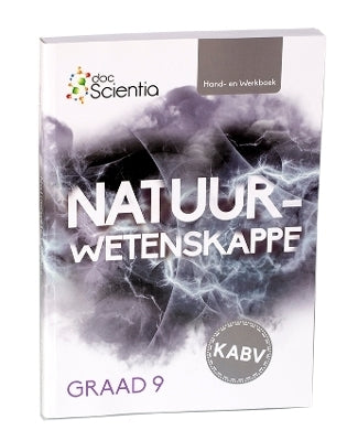 Doc Scientia Natuurwetenskappe Gr 9 (Hand En Werkboek) Refer 9780639500232