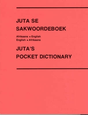 Jutas Pocket Afrikaans English/ English Afrikaans Dict