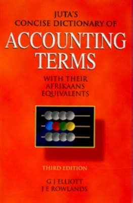Jutas Concise Dict of Accounting Terms