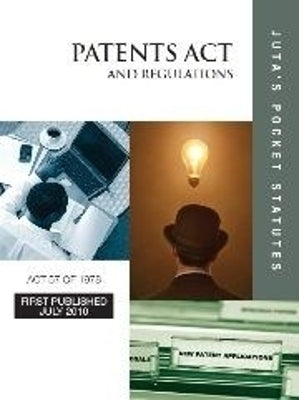 Patents Act and Regulations (Pocket Statutes)