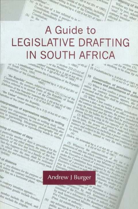 Guide to Legislative Drafting in SA