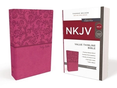 Nkjv Bible Value Thin Standard Print (Pink) (Imitation Leather)