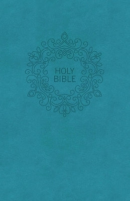 Nkjv Value Thinline Bible Large Print Leathersoft Blue Red Letter Comfort Print