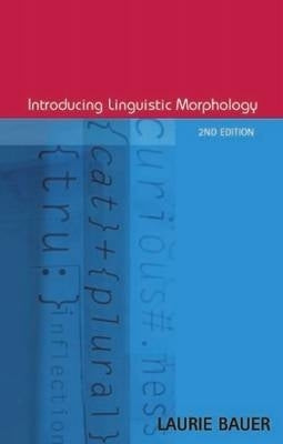 Intro Linguistic Morphology