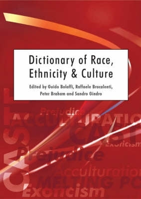Dict of Race Ethnicity and Culture
