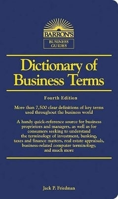 Dict of Business Terms