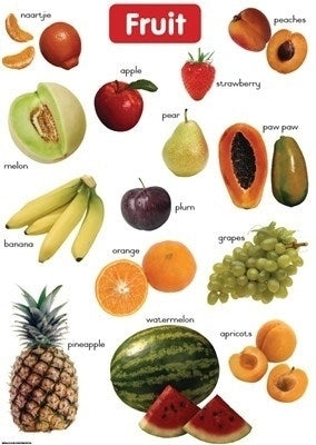 Chart Shuters Hand in Hand Gr R Fruit (A2)