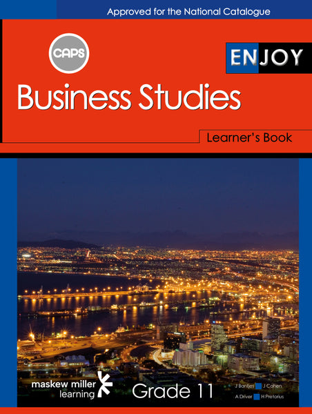Enjoy Business Studies Grade 11 Learners Book EPDF Perpetual Licence
