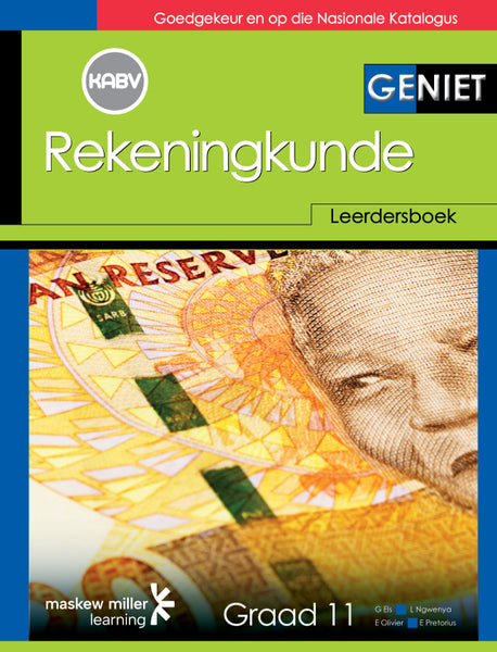 Geniet Rekeningkunde Graad 11 Leerdersboek EPDF Perpetual Licence