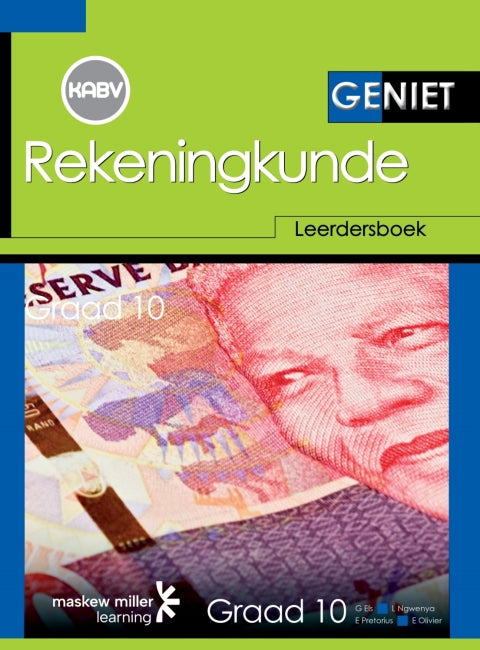 Geniet Rekeningkunde Gr 10 (Leerdersboek) (Caps)