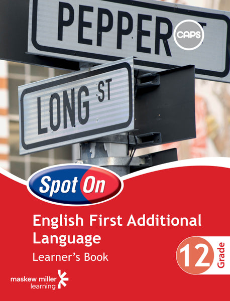 Spot on English First Additional Language Grade 12 Learners Book EPDF Perpetual Licence