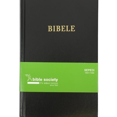 Bible Northern Sotho 1951 (Meduim Size) (Red Egde) (Black H/C)