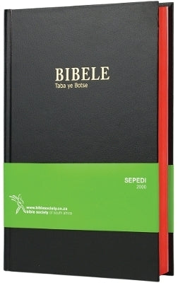 Bible Northern Sotho 2000 (Meduim Size) (Red Edge) (Black) (H/C)