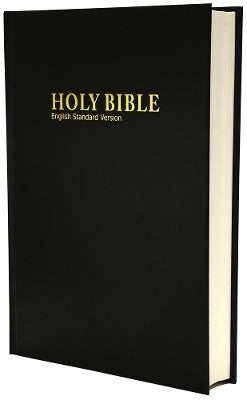 Esv Bible Complete Large Print Black Hardcover Weights Measures Concordance Ribbon Marker