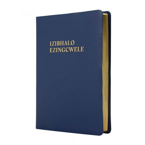 Isixhosa 1975 Complete Bible (Medium Size Navy Blue Vinyl Cover Gold Edge)