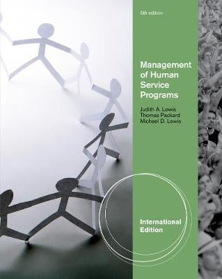 Management of Human Service Programs