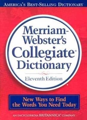 Merriam Webster Collegiate Dict (H/C)