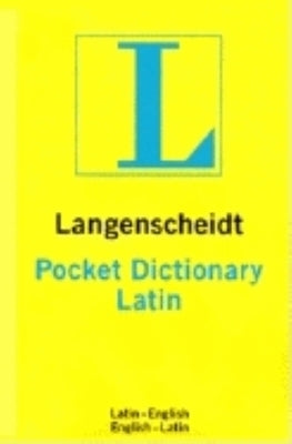 Langenscheidt Pocket Dict Latin (Latin/English) (English/Latin)