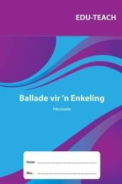 Ballade vir N Enkeling (Werkboek)