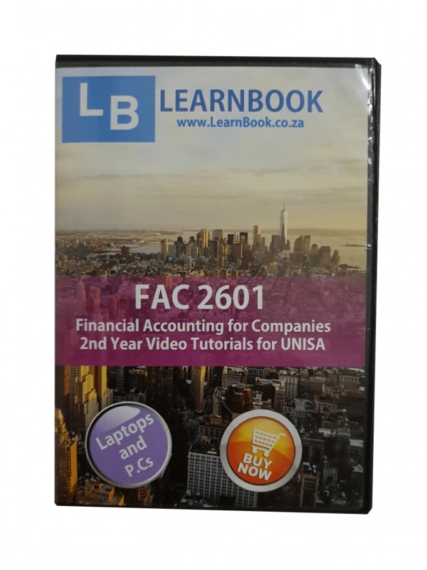 Fac 2601 Video Tutorials for Unisa