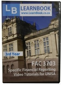 Fac 3703 Video Tutorials for Unisa