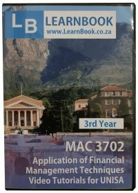 Mac 3702 Video Tutorials for Unisa