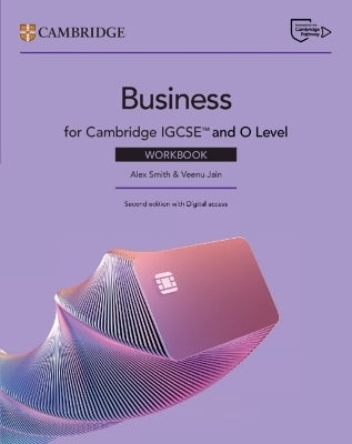 Cambridge Igcse Tm and O Level Business Workbook With Digital Access (2 Years)