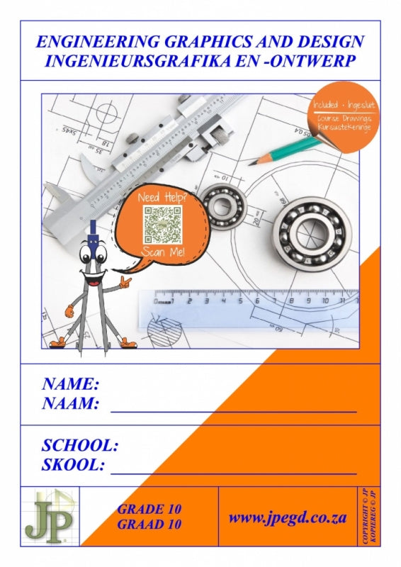 Engineering Graphics and Design/ Ingeniieursgrafika En Ontwerp Gr10 Workbook (A3)