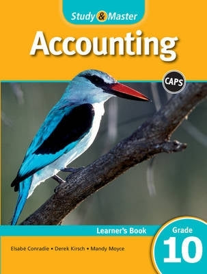Study and Master Accounting Gr 10 (Learners Book) (Caps)